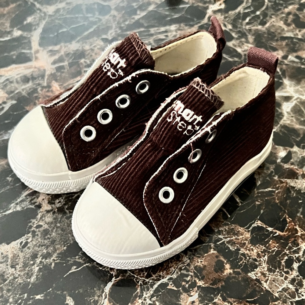 Corduroy Baby Shoes (Size 3)